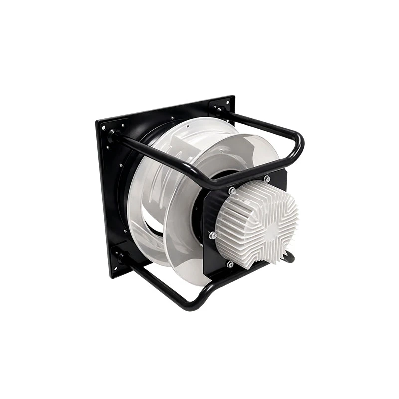 355 mm EC-DC rückwärtsgekrümmter Radialventilator mit Stützhalterung PK3N355B4EP