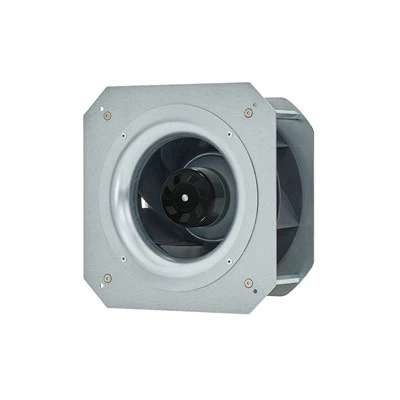 190 mm wasserdichter IP55 EC-AC rückwärts gebogener Radialventilator mit Stützhalterung PK3N190B2E-SZ0